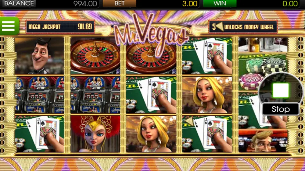 mr vegas slot